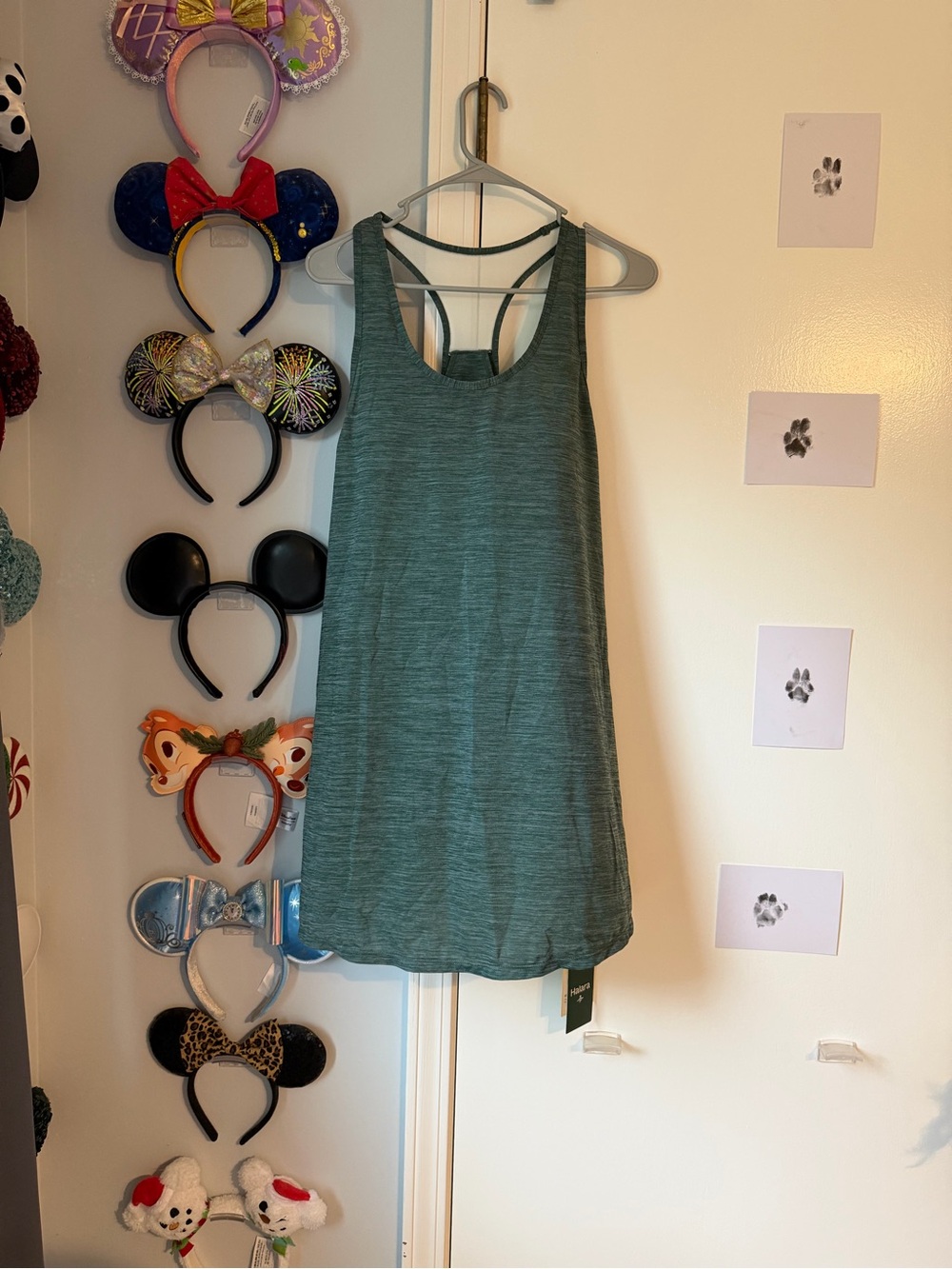 NWT Halara Teal Strappy Active Tank Dress